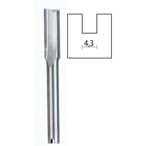 Proxxon HSS Slot Cutter Router Bit 4.3mm Slot