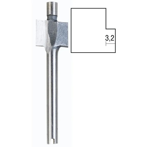Proxxon HSS Rebating Cutter Router Bit 6.4mm
