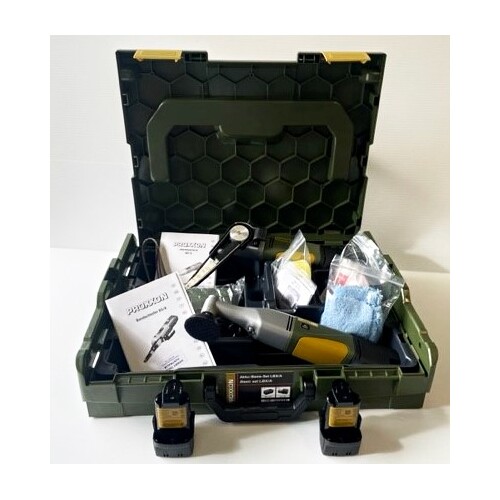 Proxxon Belt Sander and Polisher 10.8v Max Kit