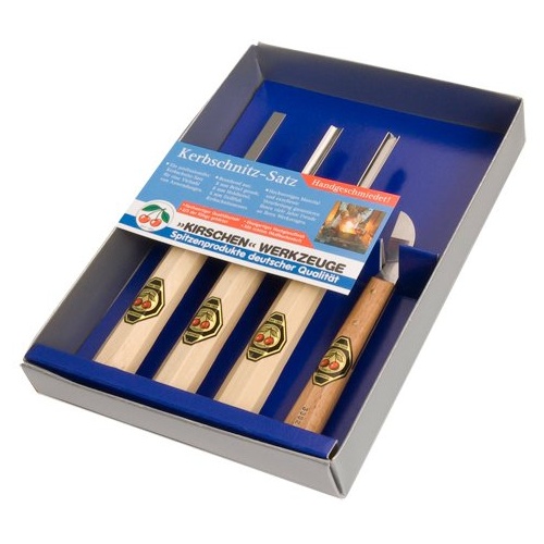 Kirschen Carving Chisel Set - 4pc