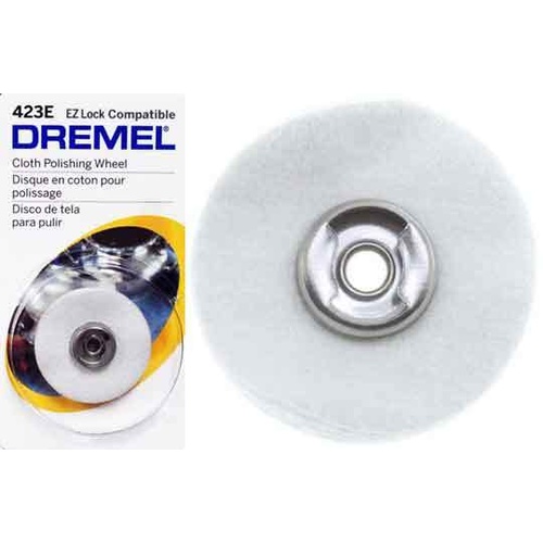Dremel 423E EZ Lock Cloth Polishing Wheel