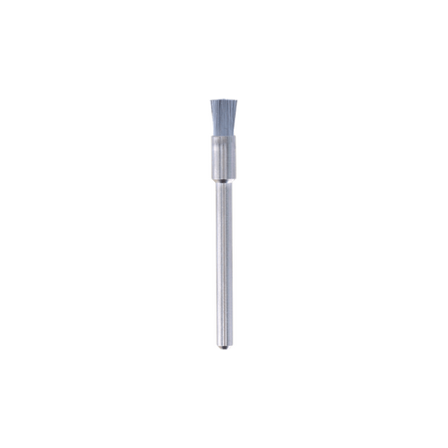 Dremel 443-02 - 2pc Carbon Steel End Brush - 3.2mm shank