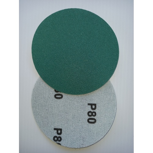 Hook and Loop backed abrasive discs - 125mm x 80 grit