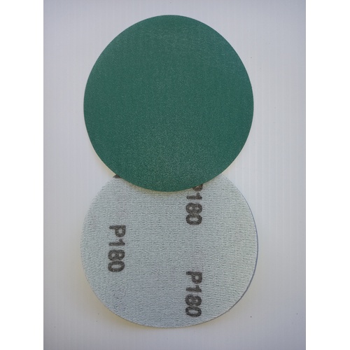 Hook and Loop backed abrasive discs - 125mm x 180 grit