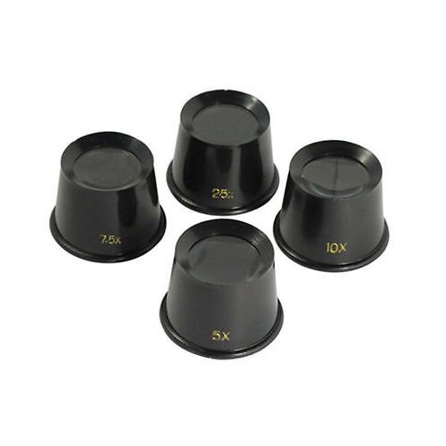 Eye Loupe Set 4Pc Plastic 