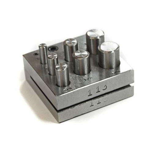 Metal Disc Cutter with 7 Punch Set