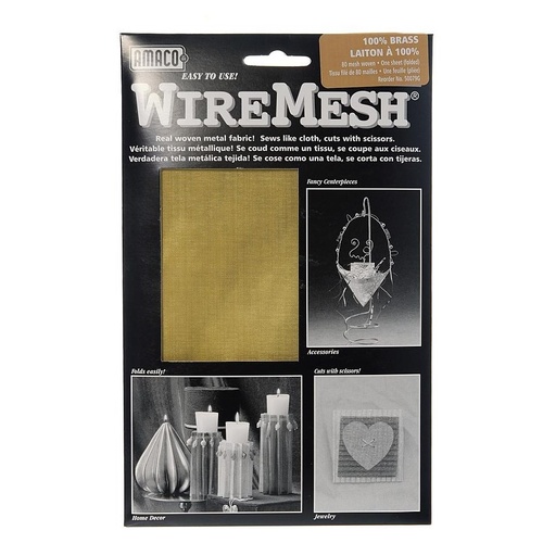 Wiremesh Woven Wire Fabric - Brass