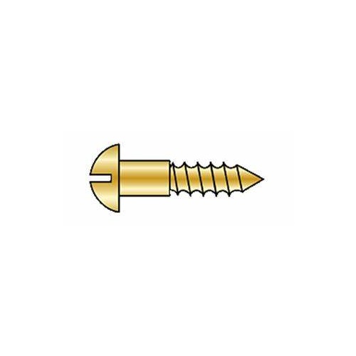 Wood Screw Micro,1.52mm x 6.35mm (#0 x 1/4") (Pkg. of 40)