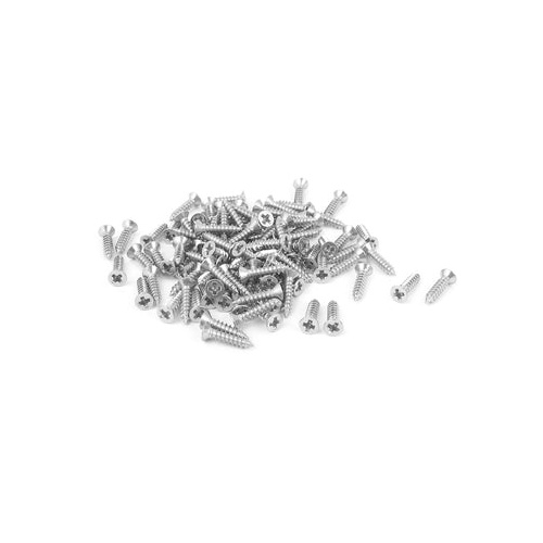 Wood Screw Micro 2mm x 10.0mm Pkg. of 100