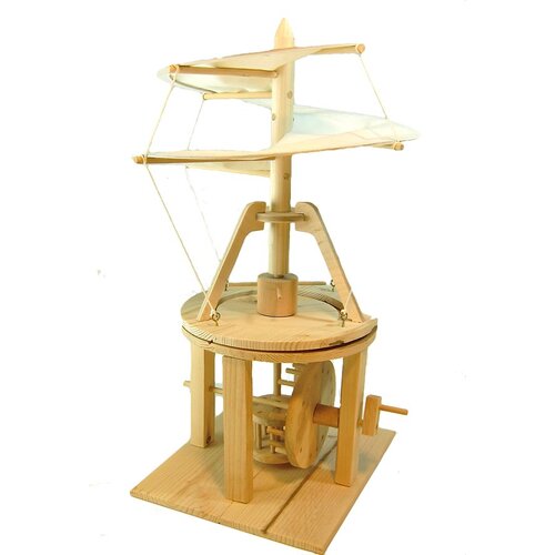 Da Vinci Helicopter Wooden Kit