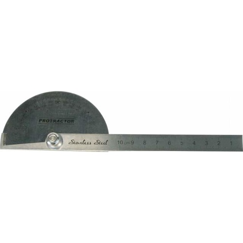 Round Head Protractor 100mm