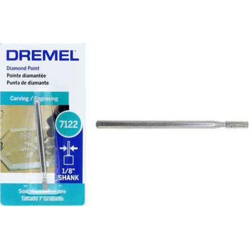 Dremel Diamond Cylinder Point 2.4mm  #7122