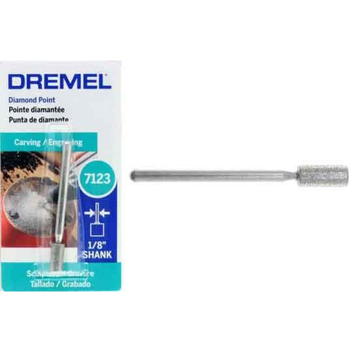 Dremel Diamond Cylinder Point 4.8mm x 9.5mm #7123