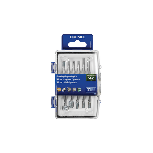 11 PC Carving and Engraving Accessory Micro Kit (729)