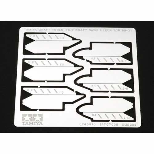 Tamiya Fine Craft Saws Ii (Scribing)