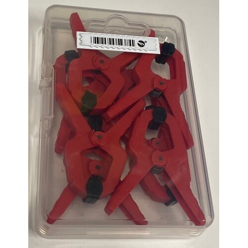 Spring Clamps 8Pce Set of 25mm (1â€³) x 50mm (2â€³)