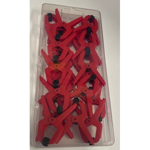 Spring Clamps 20Pce Set of 25mm (1″) x 50mm (2″)