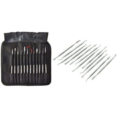12 pc Wax/Clay Carving, Pick and Spatula Set