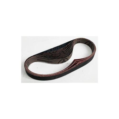 25.4mm x 762mm Sanding Belts 9 Assorted Belts