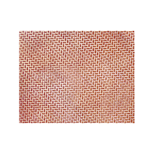 Plastruct 91670 Red Clay Patterned Paving Sheet