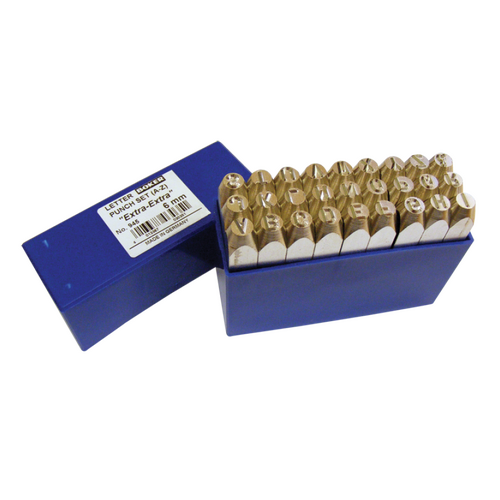 BOKER Letter PUNCH SET 6mm ('A' - 'Z') - Grade: EXTRA