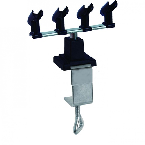 Airbrush holder - suits 4 gravity feed