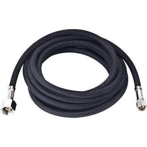 Air hose braided 1.9m with couplings 1/4" x 1/8"