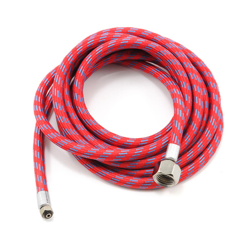 Air hose braided (Paasche) with couplings M32 x 1/4"