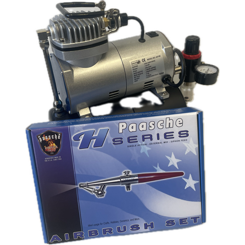 Airbrush Compressor Kit Paasche H Airbrush