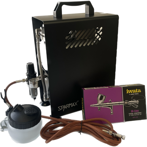Airbrush Compressor Kit 4 - Iwata HP.CH 