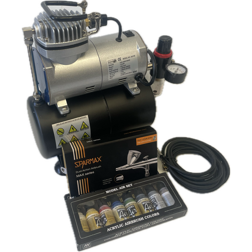 Airbrush Compressor Kit Sparmax MAX4