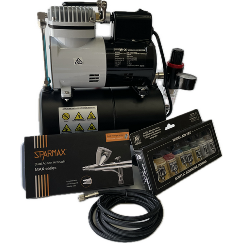 Airbrush Compressor Kit Sparmax MAX4