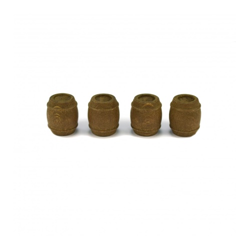 Artesania Barrel Walnut 12.0mm (4) Wooden Ship Accessory [8570]