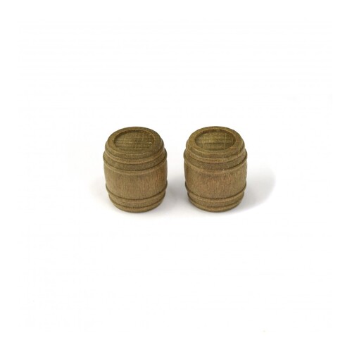 Artesania Barrel in Walnut Wood of 18 mm (2 Units) for Ship Modelling [8571]