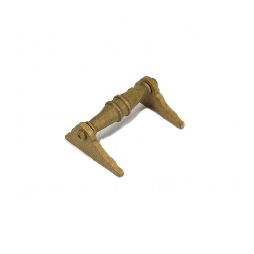 Artesania Capstan Horizontal Shape in Walnut Wood 50 mm for Ship Modelling [8576]