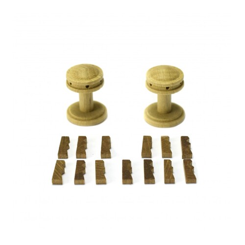 Artesania Capstan Vertical 20.0mm (2) Wooden Ship Accessory [8581]