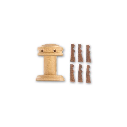 Artesania Capstan Vertical 25.0mm (2) Wooden Ship Accessory [8582]