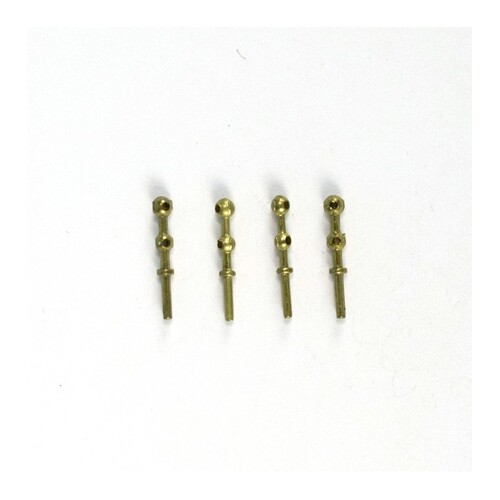 Artesania Stanchions 2 Hole 2.0 x 14.0mm (4) Wooden Ship Accessory [8655]