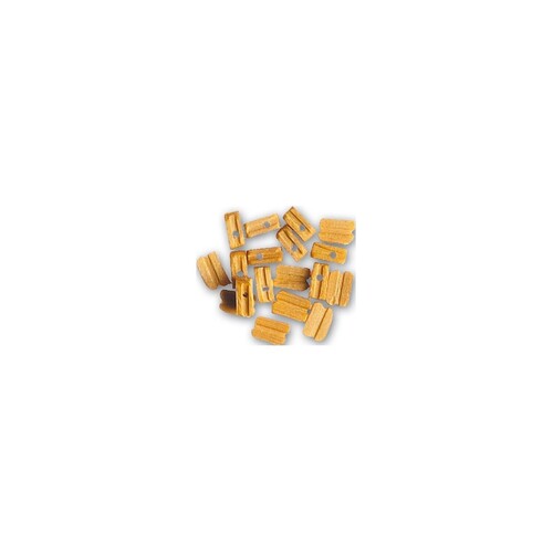 Single Block in Boxwood 6 mm (18 Units) for Model Ships  [8814]