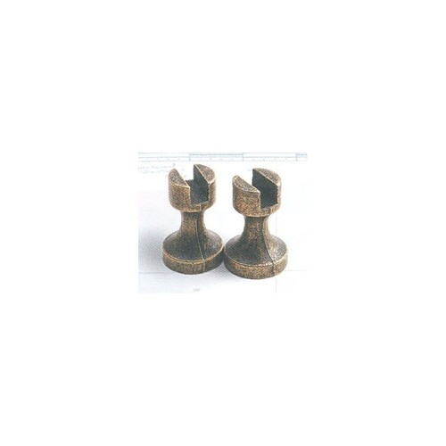 Artesania Pedastal Brass 5.0mm Small (2) Wooden Ship Accessory [8815]