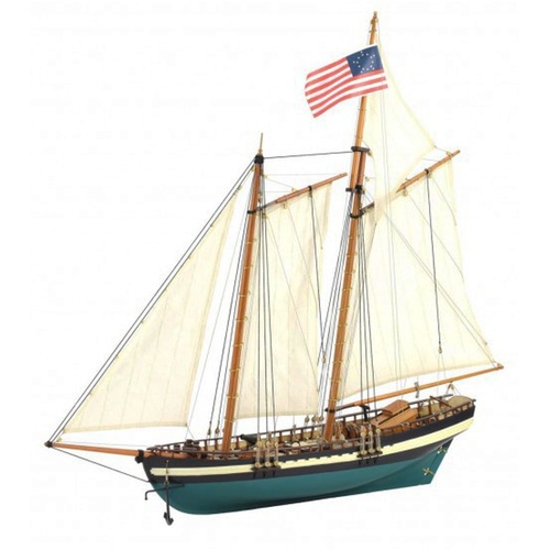 Artesania Wooden Model Ship Kit: Virginia 1819 American Schooner 1/41