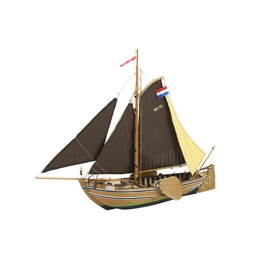 Fishing Boat Botter. 1:35 Wooden Model Ship Kit