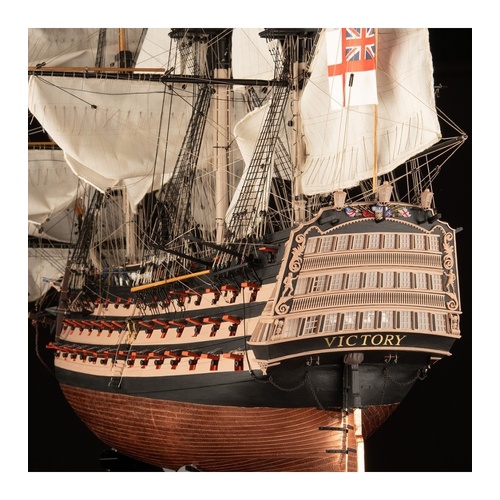 HMS VICTORY Trafalgar 1805 - ANATOMY Version - 1:84 - Wooden Scale Model