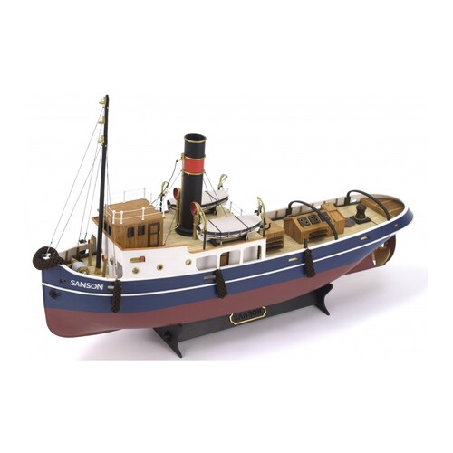 New Tugboat Sanson. 1:50 Wooden Model Ship Kit (Fit for R/C)