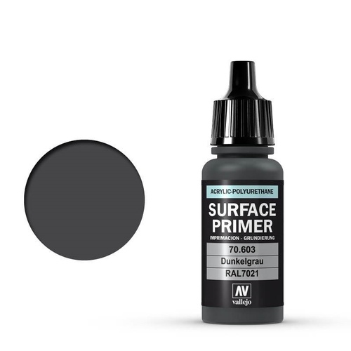 Vallejo Primer - German Panzer Grey RAL7021 - 18ml
