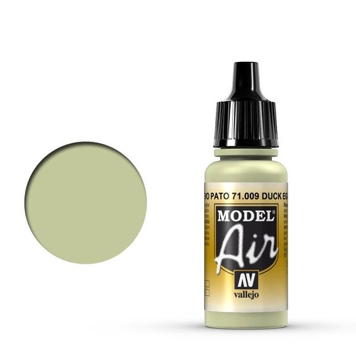 Vallejo Model Air - Eau de Nil Duck Egg Green - 18ml Acrylic Airbrush Paint