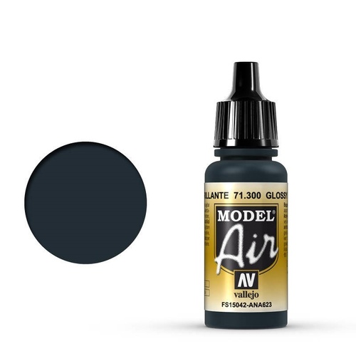 Vallejo Model Air - Glossy Sea Blue - 18ml Acrylic Airbrush Paint