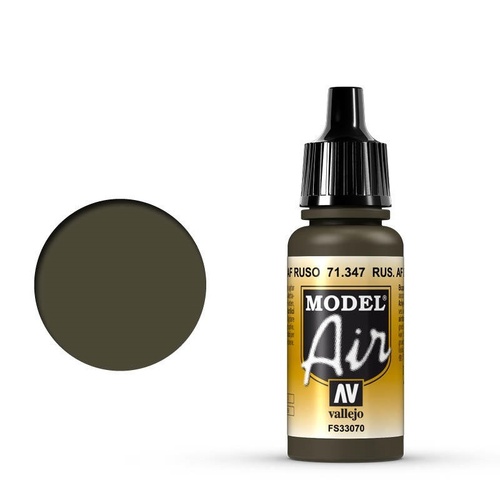 Vallejo Model Air - Russian AF Dark Green - 18ml Acrylic Airbrush Paint