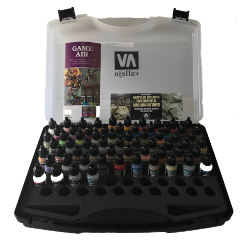 Model Game Air Brush Colours 51 Colour Set - Vallejo