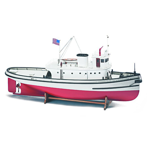 Billing Boats 1:50 HOGA Pearl Harbor Tug Boat Wooden